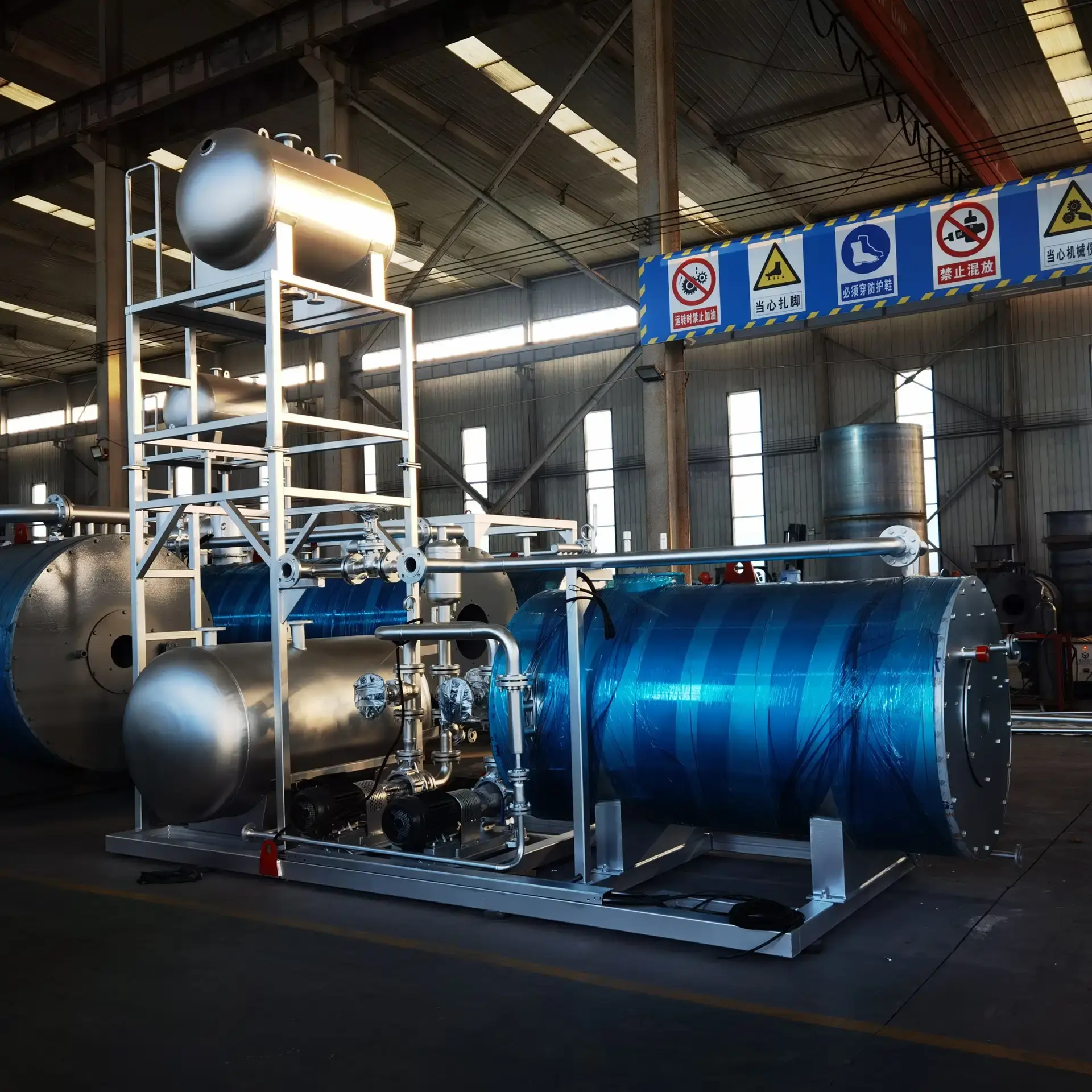 Газовый термомасляный нагреватель2